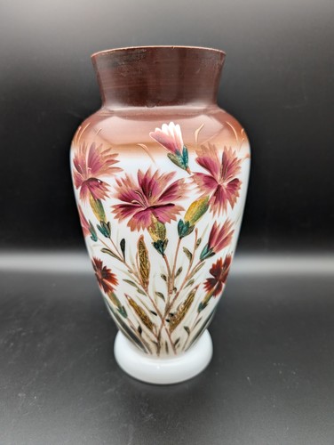 Vintage opaline glass - vintage, 10"