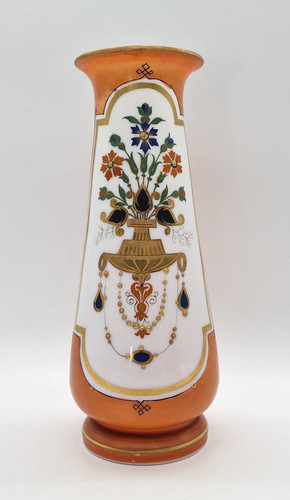 Hand painted orange and - painted,
