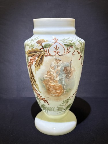 Antique bohemian green opaline - antique,