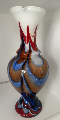 Vintage empoli opaline - opaline, vase