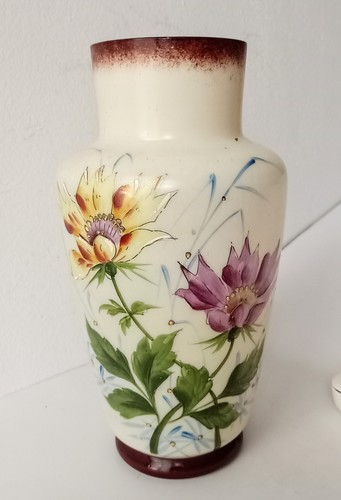 Antique enameled and hand - antique,