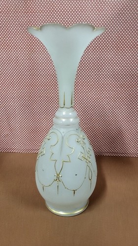Large vase opaline and - vase,