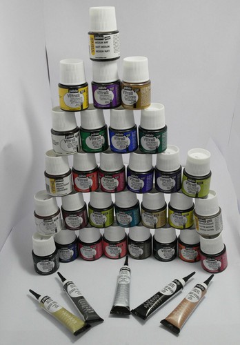 Pebeo vitrail glass paints - pebeo,