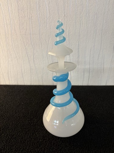 White opaline carafe with - opaline,