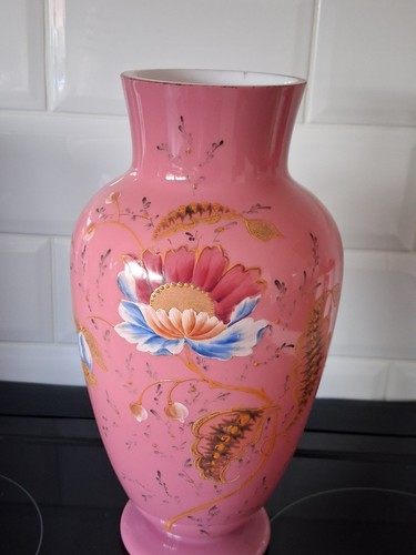 Antique pink opaline - opaline, milk