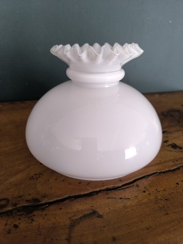 Antique globe opaline tulip - antique,