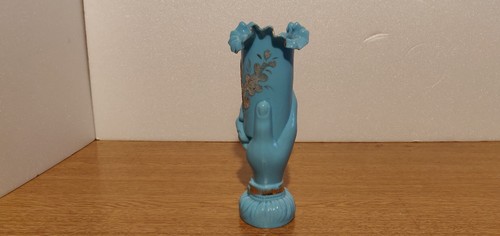 Vintage blue opaline - blue,