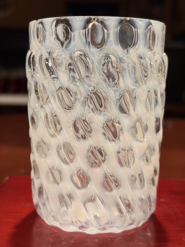 Vtg 1940s fenton white - fenton,