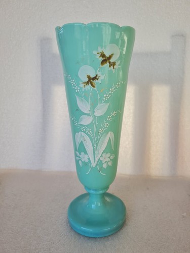 Victorian opaline turquoise - opaline,