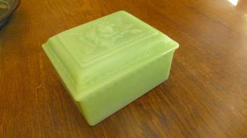 Antique opaline box - opaline,