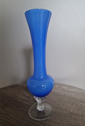 Vintage small blue - blue, opaline