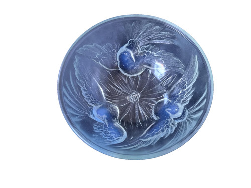 Glass bowl opalescent - glass,