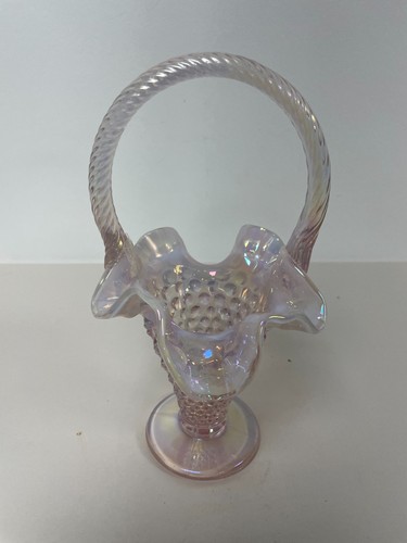 Fenton handmade pink hobnail - fenton,