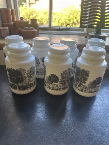 Vintage 1970s opaline milk - opaline,