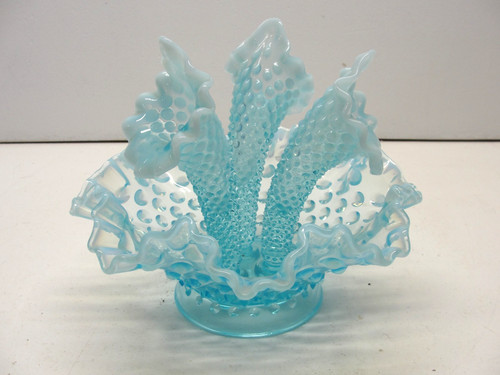 Vintage fenton blue opalescent - vintage,