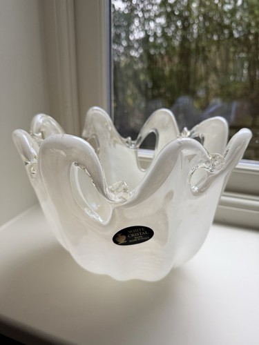 Vintage murano glass bowl - glass, –