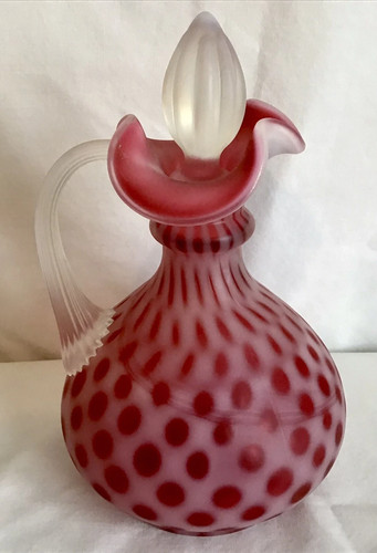 Vintage fenton art glass satin - vintage,